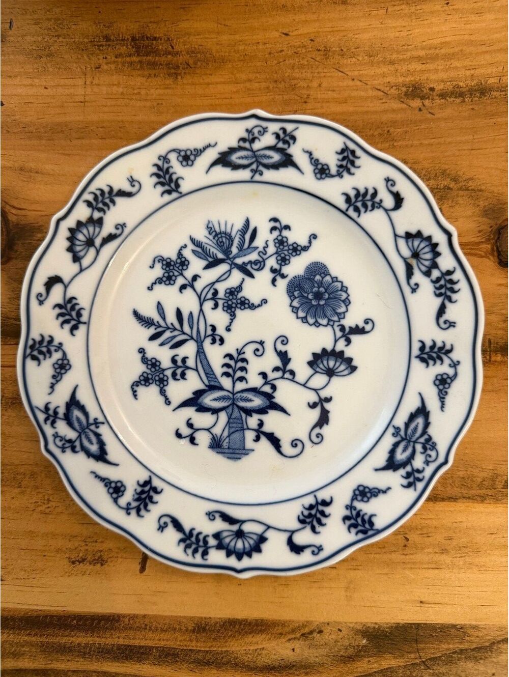 Vintage Blue Danube Fine China - 7" Bread & Butter Plate